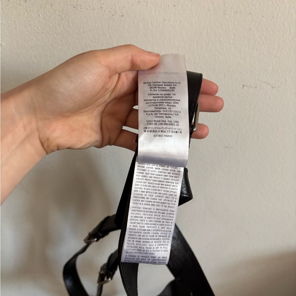 Gucci f/w 2020 leather harness belt. Iconic piece. One size. - Picture 5 of 8